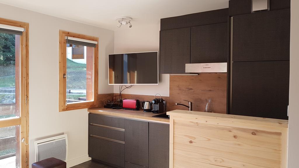 Ferienwohnung Les Brigues Courchevel Exterior foto